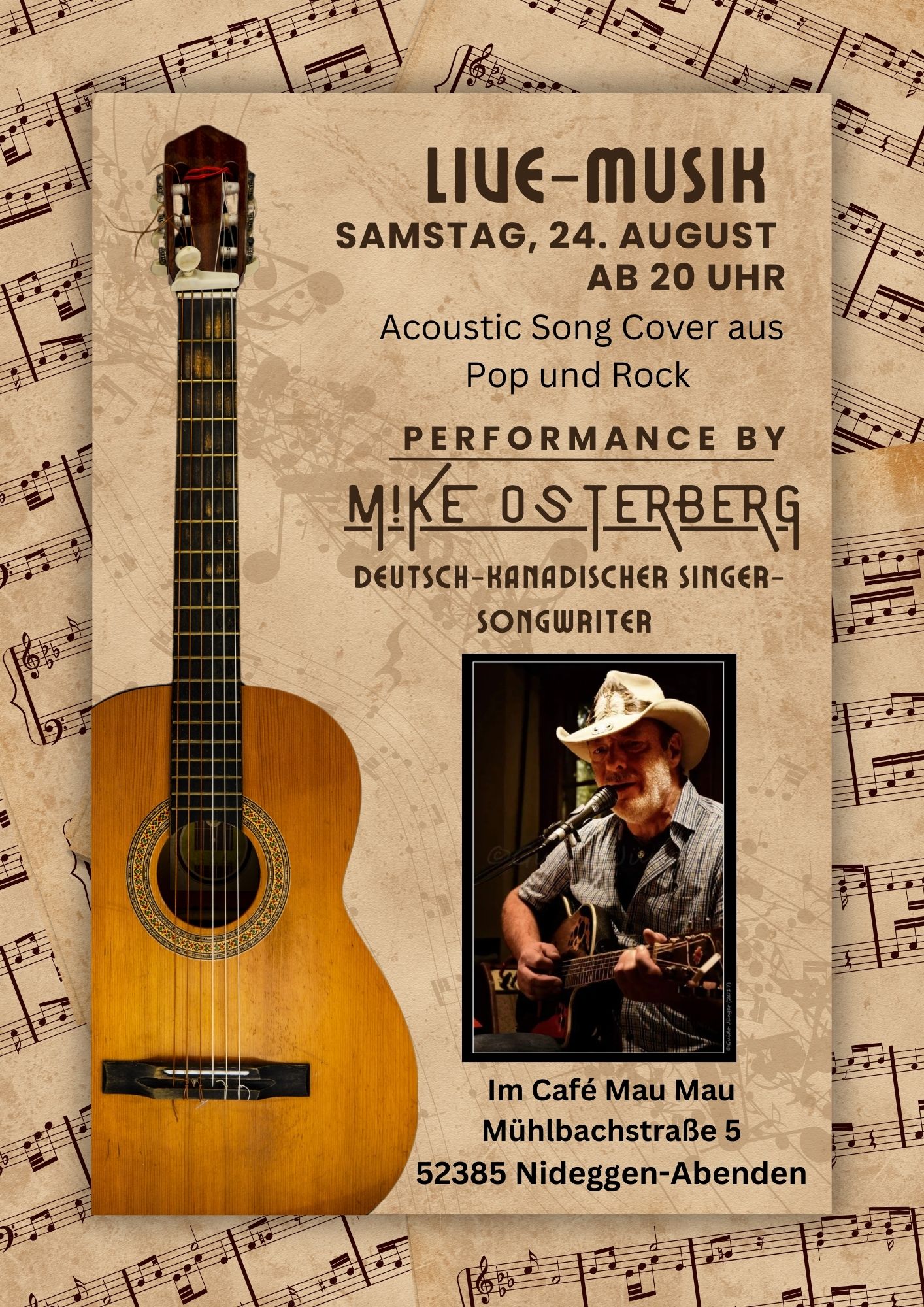 Live Musik von Mike Osterberg